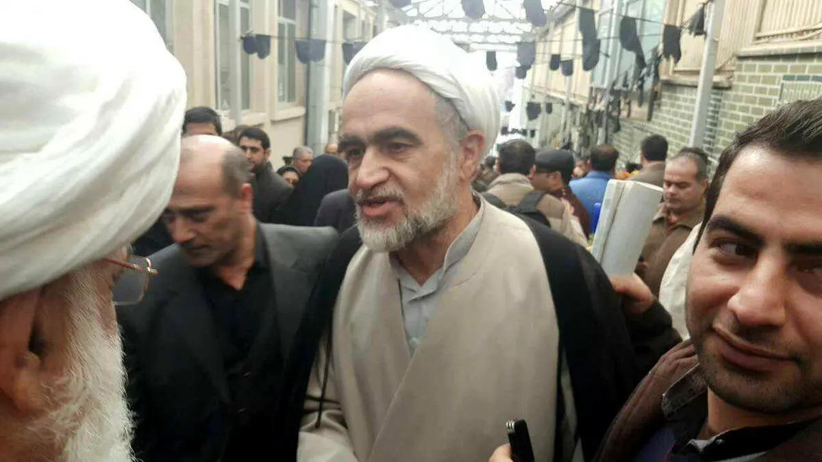 پسر آیت الله منتظری هم به جماران رفت/ عکس
