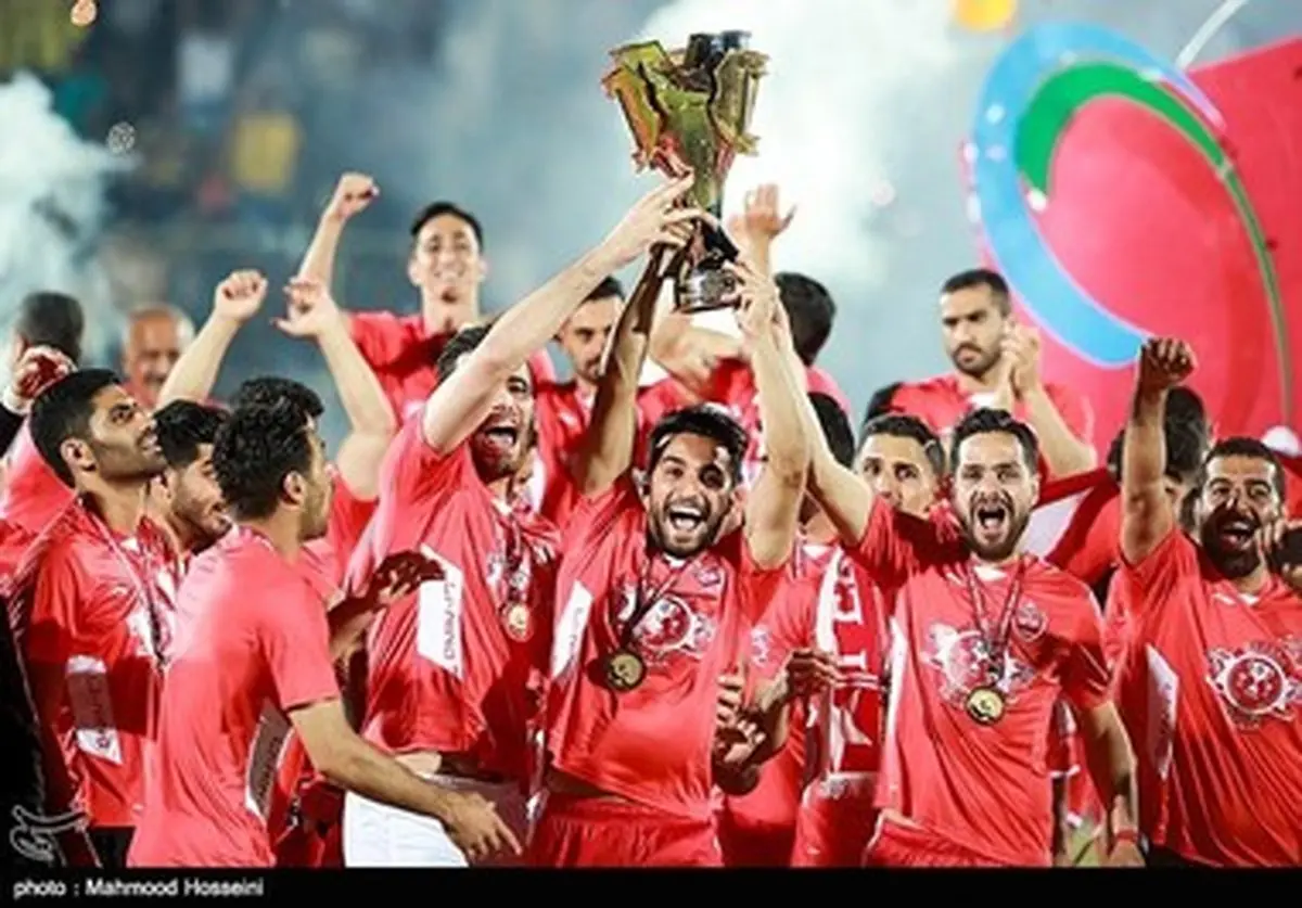 تصاویر: قهرمانی پرسپولیس در هجدهمین دوره لیگ برتر فوتبال