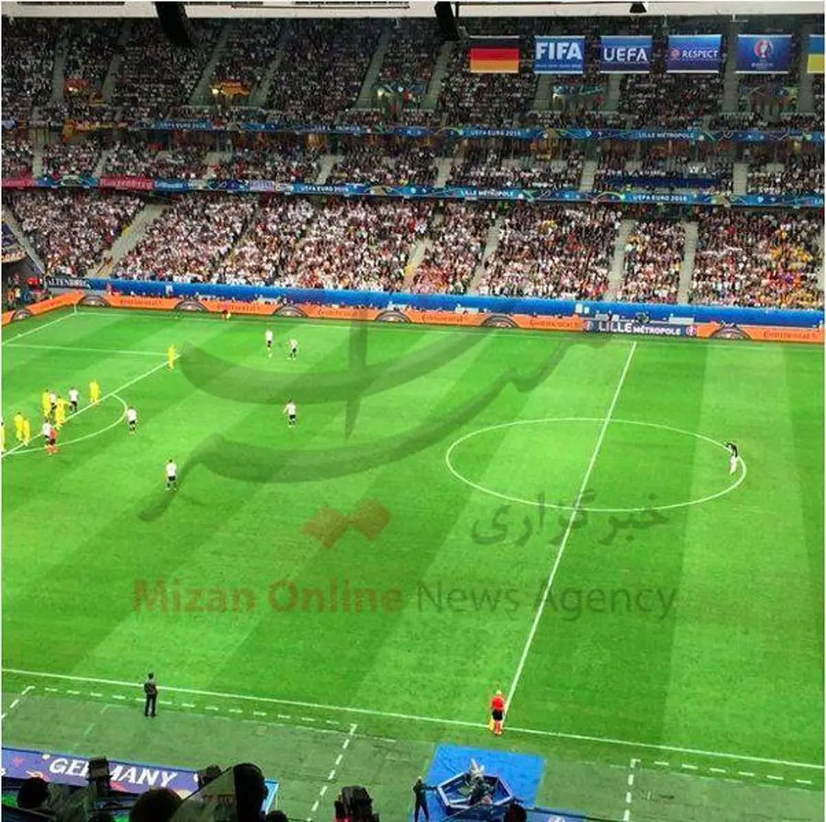 جاگیری عجیب نویر هنگام گلزنی مصطفی + عکس