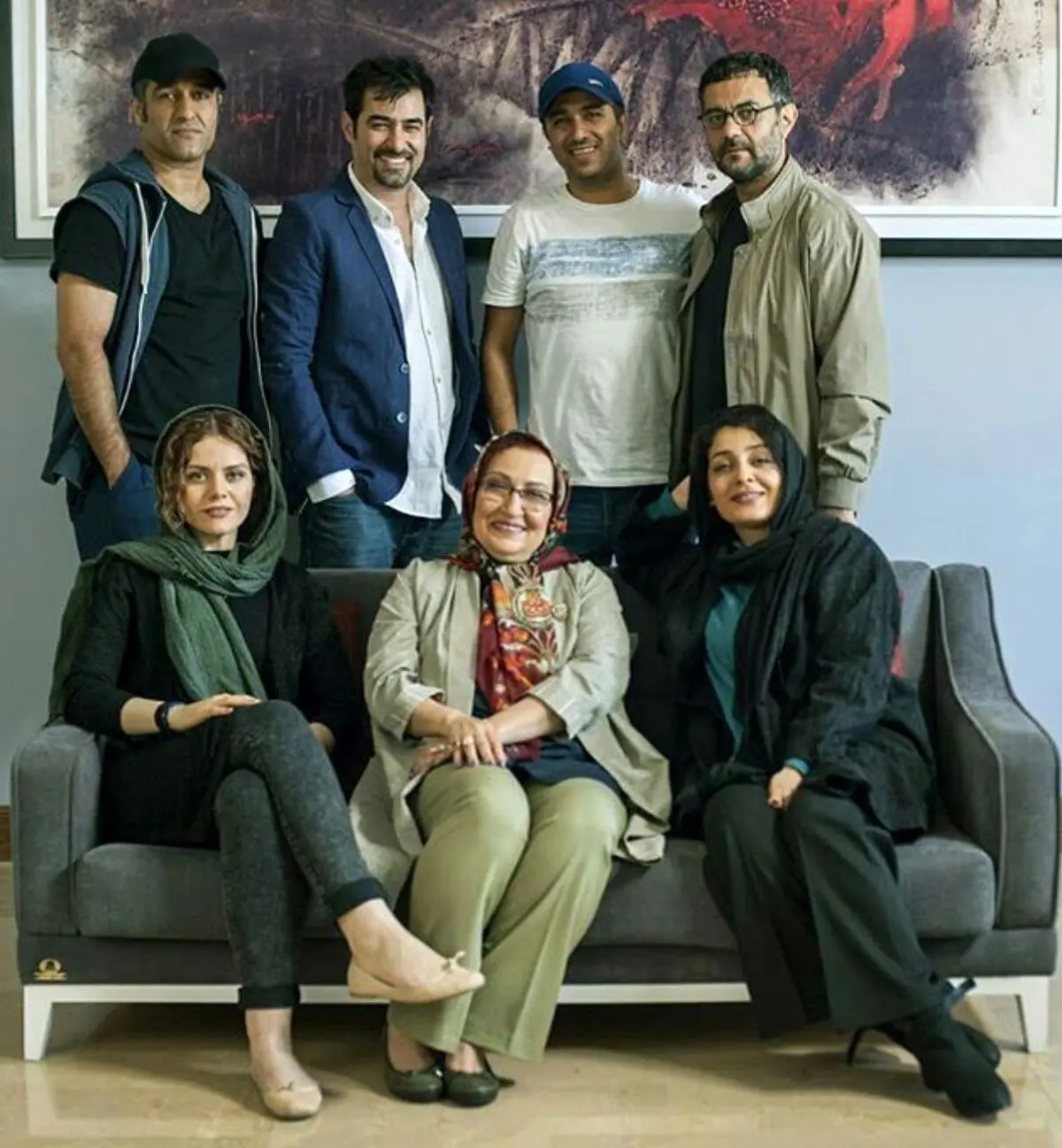 تصویری از شهاب حسینی و ساره بیات در فیلمی جدید