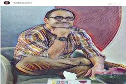 این عکس یعنی دلتنگی متفاوت رامبد جوان