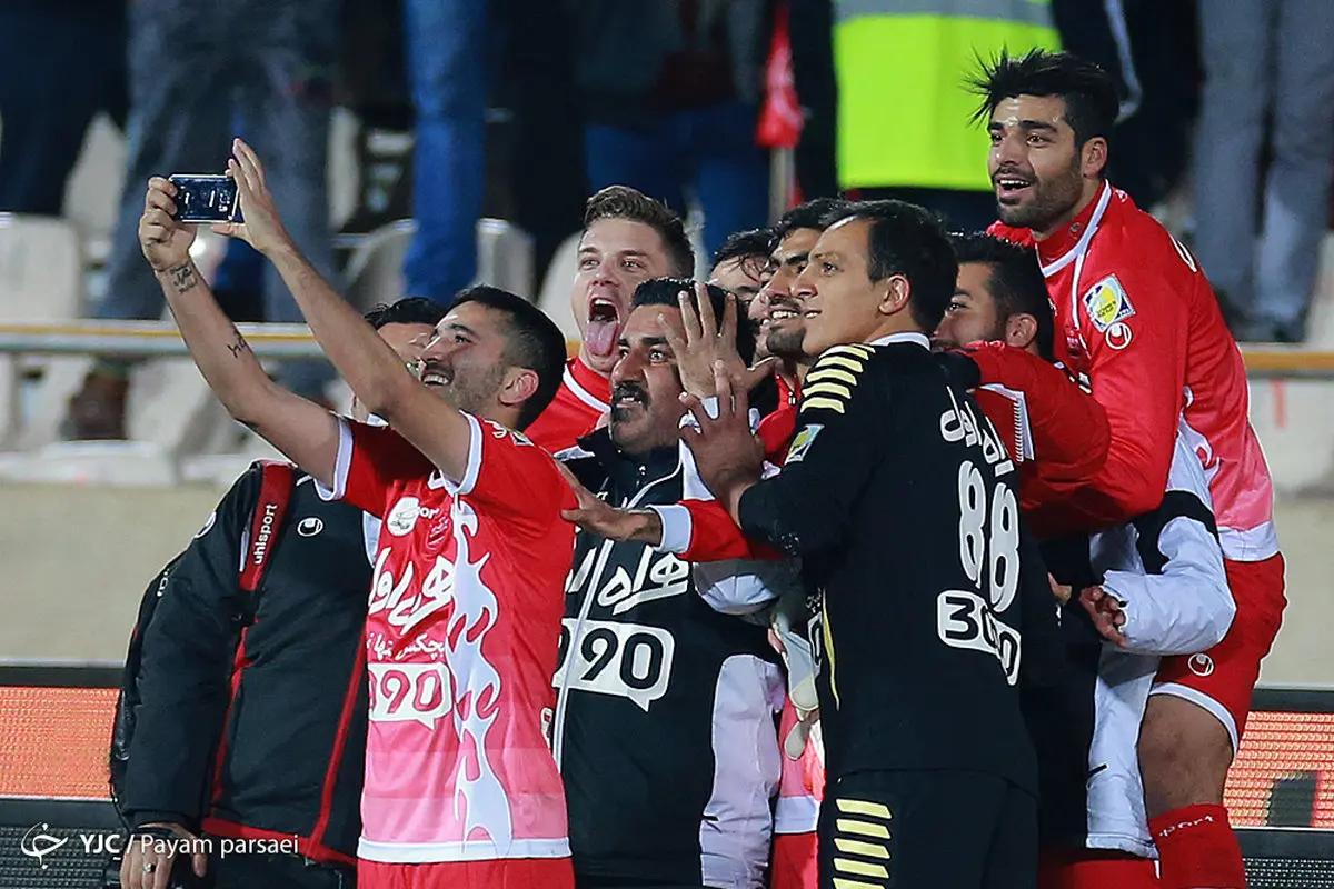 سلفی پرسپولیسی ها /عکس