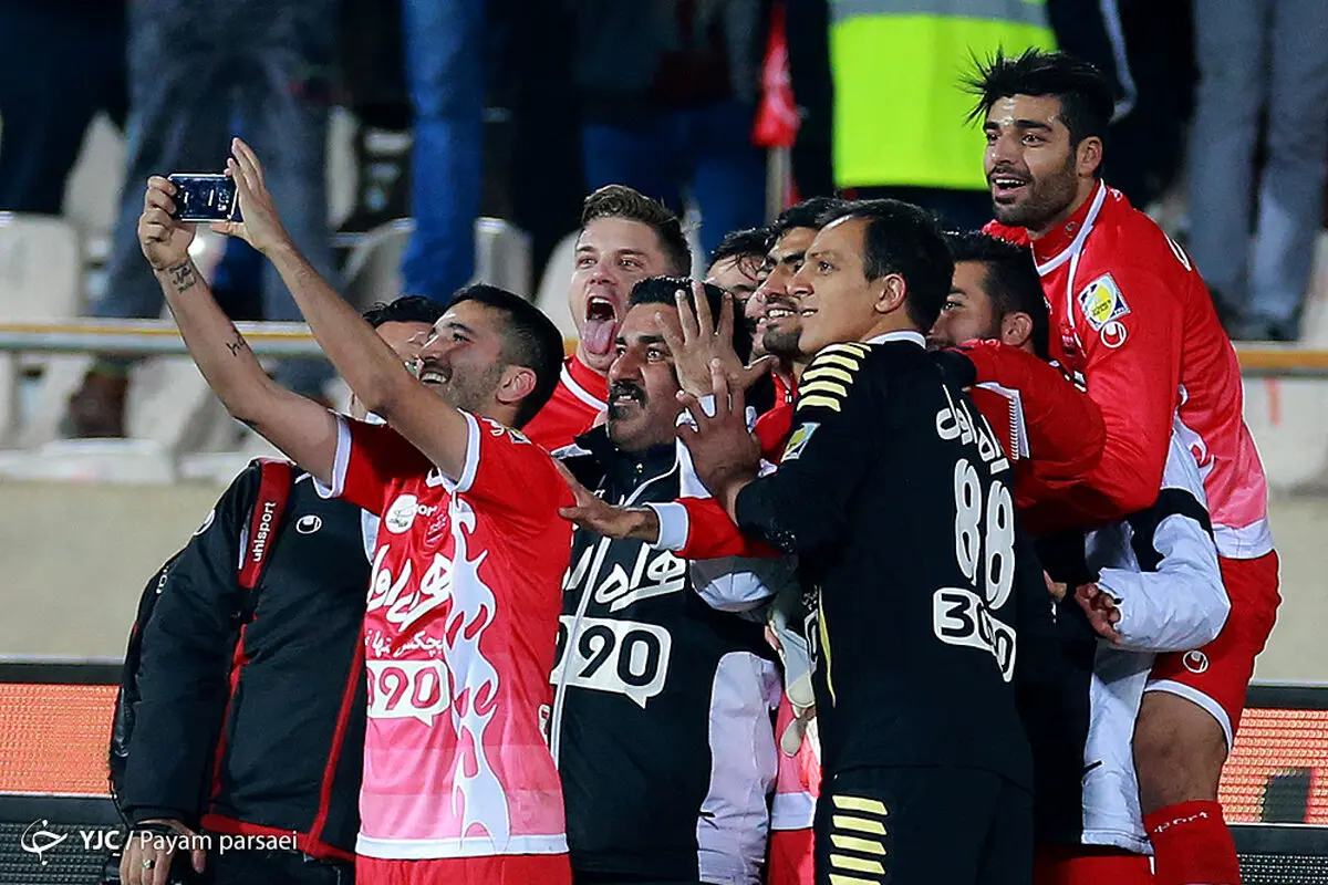 سلفی پرسپولیسی ها /عکس