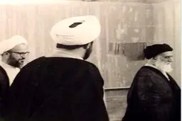 تصویر منتشر نشده از آیت‌الله مکارم شیرازی و برادر امام خمینی