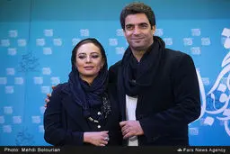 منوچهر هادی و یکتا ناصر در جشنواره فجر/عکس