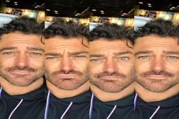 عکسهایی جالب از محمدرضا گلزار با میمیک مختلف