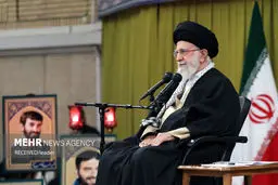 دیدار دست‌اندرکاران کنگره ۲۴ هزار شهید با رهبر انقلاب