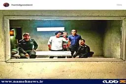 حمید گودرزی در بازداشتگاه!/عکس