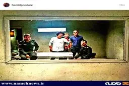 حمید گودرزی در بازداشتگاه!/عکس