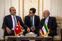 وزیر خارجه ترکیه در اصفهان