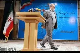 نشست خبری وزیر کشور/تصاویر