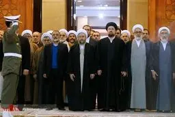 تجدید میثاق رئیس قوه قضائیه با آرمان‌های امام راحل/تصاویر