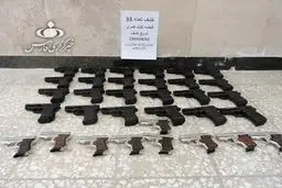 کشف محموله «سلاح‌های آمریکایی» توسط هنگ مرزبانی در کرمانشاه