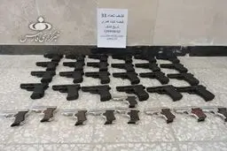 کشف محموله «سلاح‌های آمریکایی» توسط هنگ مرزبانی در کرمانشاه