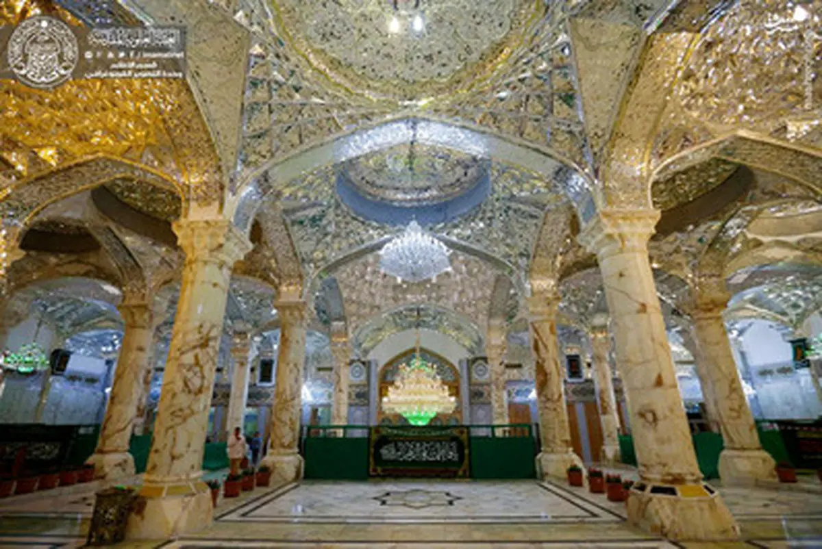 تصاویر دیدنی از صحن حضرت زهرا(س) در نجف اشرف