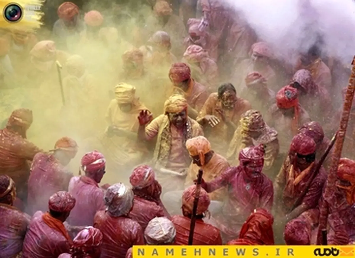 مردم این سرزمین شما را رنگ می‌کنند+تصاویر