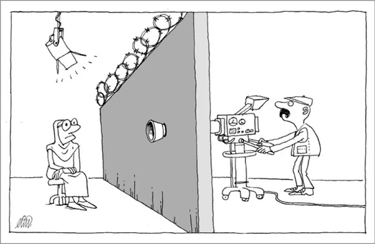 کاریکاتور/ تفکیک جنسیتی در صداوسیما!