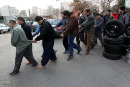 دستگیری اعضای ده باند سرقت/تصاویر