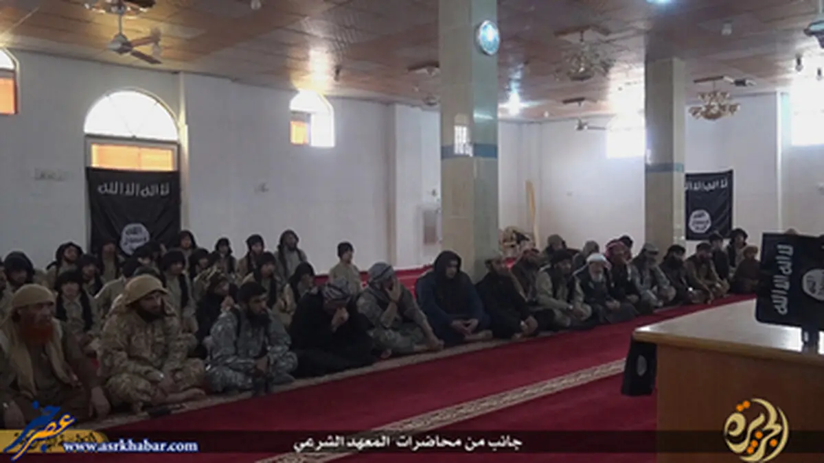 مراسم فارغ التحصیلی دانشگاه داعش/ تصاویر