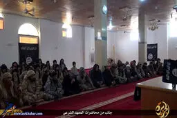 مراسم فارغ التحصیلی دانشگاه داعش/ تصاویر