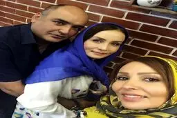 استایل جالب حدیث فولادوند و همسرش + عکس
