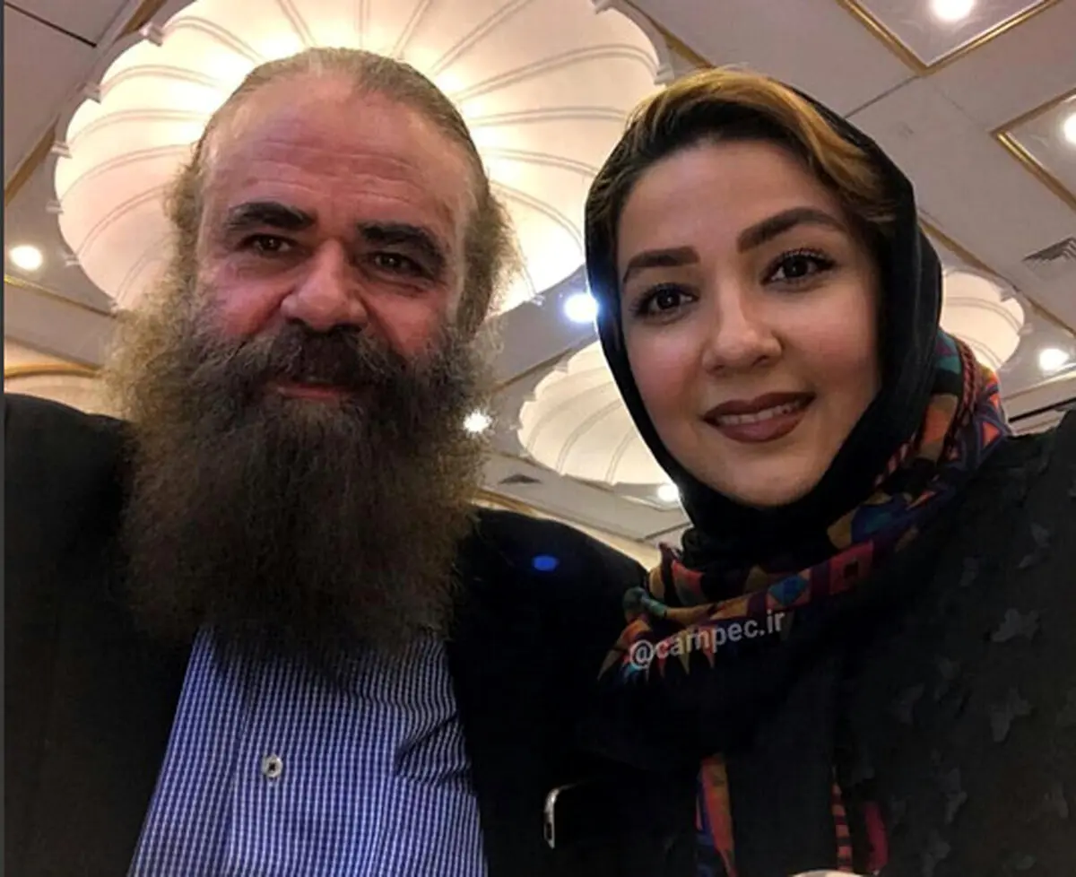 28 سال تفاوت سنی خانم بازیگر با همسرش/عکس
