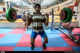 تصاویری از آخرین تمرین تیم‌ملی کشتی فرنگی پیش از مسابقات جهانی ازبکستان