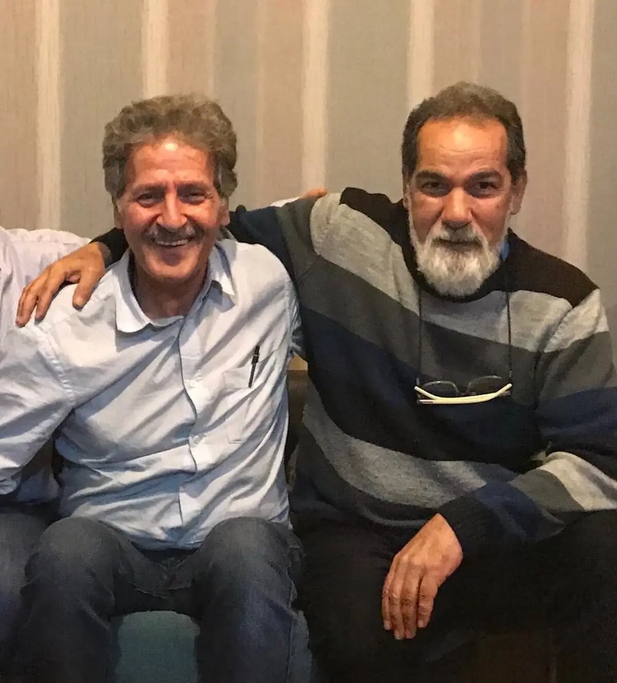عکس سعید سهیلی و ابوالفضل پورعرب