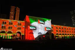 جشنواره نور در امارات (عکس)