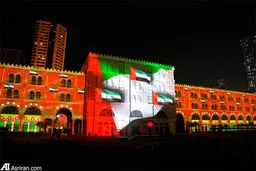 جشنواره نور در امارات (عکس)