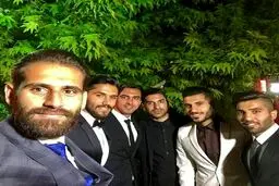 استقلالی ها در یک جشن عروسی/عکس