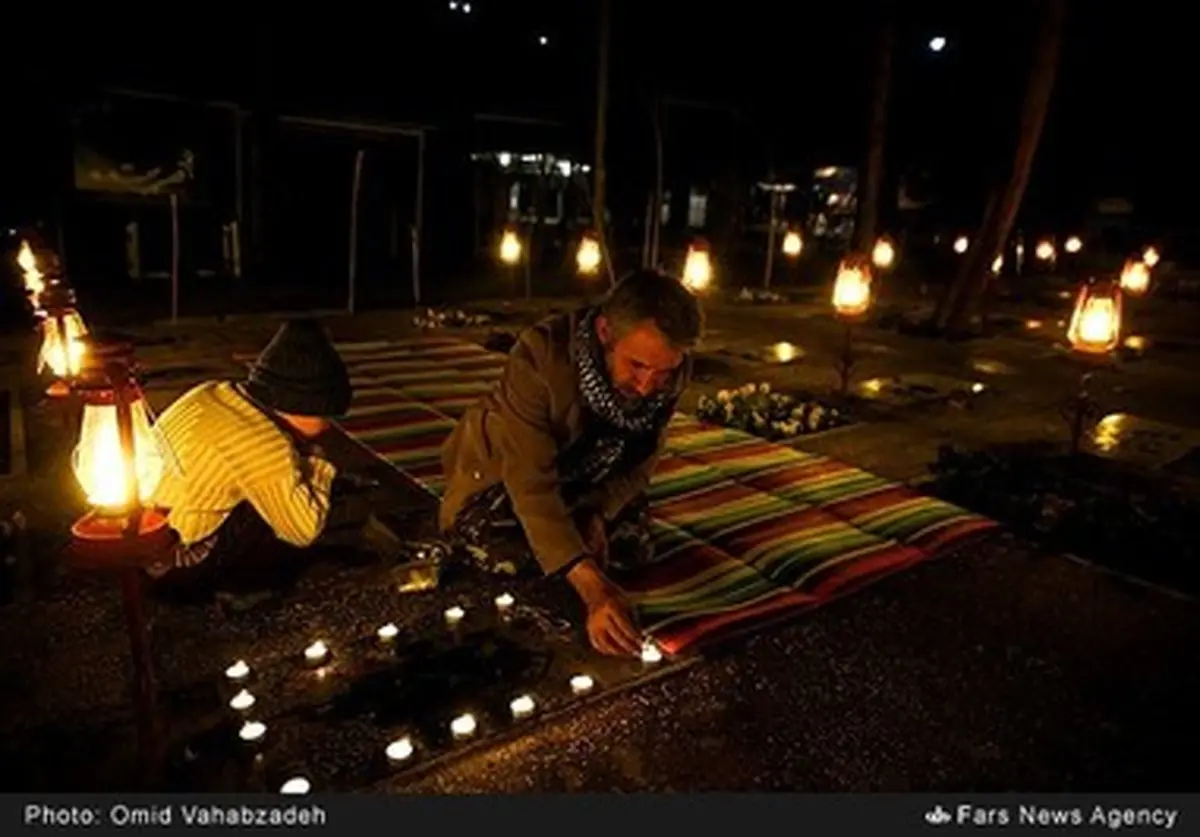 زیبایی‌های تحویل سال نو در گلزار شهدای بهشت زهرا /گزارش تصویری