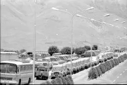 تصویری از پارکینگ صدا و سیما در دهه 50