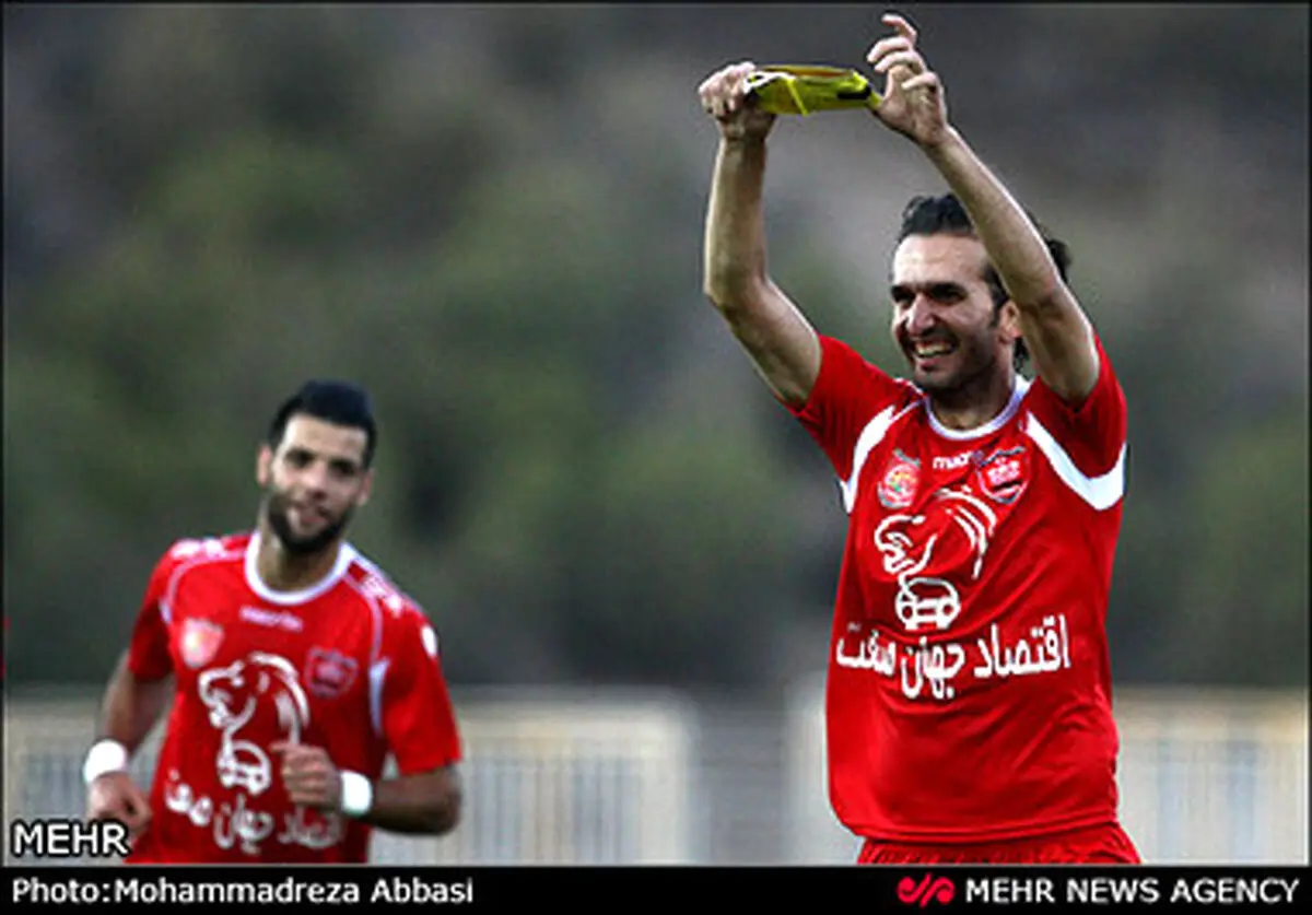 حاشیه های تصویری اولین برد پرسپولیس درخشان