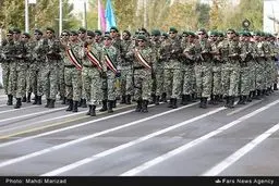 صبحگاه مشترک یگان‌های ویژه ناجا و ارتش به روایت تصویر