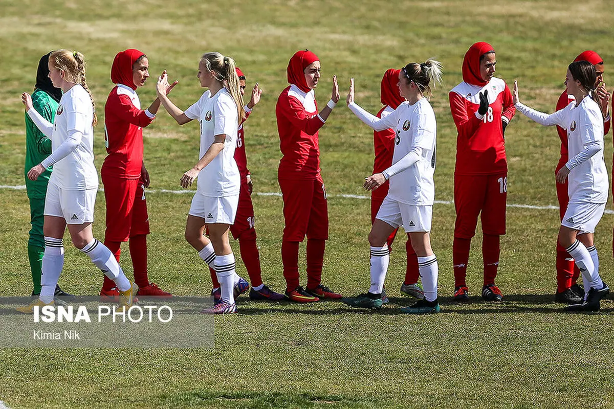 تصاوير: دیدار تیم‌های فوتبال ایران و بلاروس