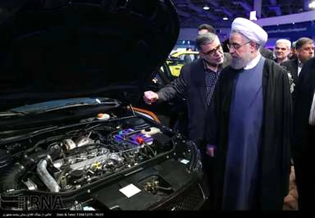 همایش بین‌المللی صنعت خودرو با حضور روحانی/تصاویر