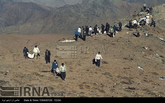 سقوط هواپیمای مسافربری «فوکر» آسمان - 20 مهر 1373/تصاویر