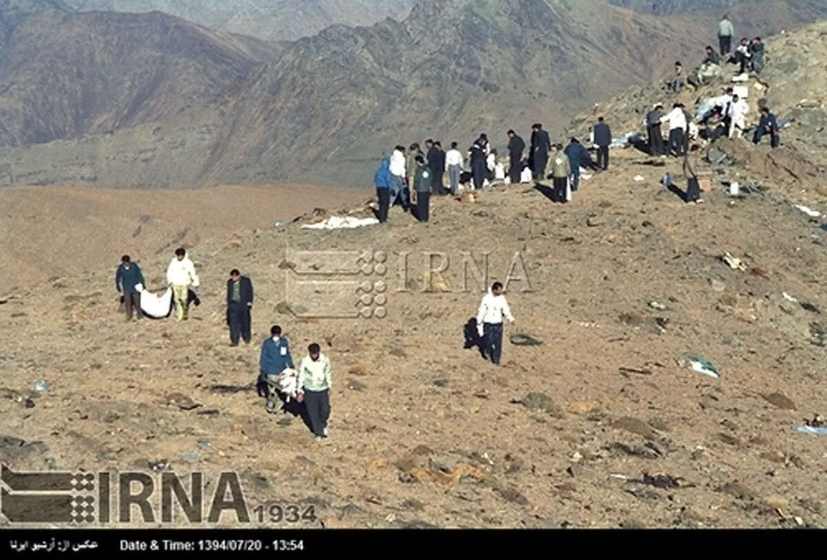 سقوط هواپیمای مسافربری «فوکر» آسمان - 20 مهر 1373/تصاویر