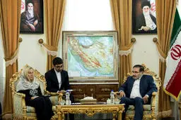 دیدار وزیر خارجه هلند با علی شمخانی / عکس