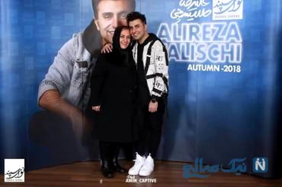 علیرضا طلیسچی در کنار مادرش/ عکس