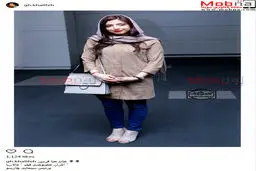 حضور حنا فردین؛ نوه فردین در اکران مالاریا/عکس