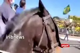 حرکت جنجالی جدید رئیس جمهور برزیل! + ویدئو