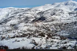 رودبار هم سفیدپوش شد/ تصاویر