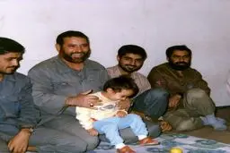 عکس دیده نشده از جوانی حاج قاسم سلیمانی