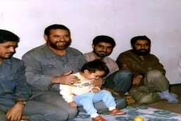 عکس دیده نشده از جوانی حاج قاسم سلیمانی