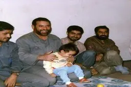 عکس دیده نشده از جوانی حاج قاسم سلیمانی