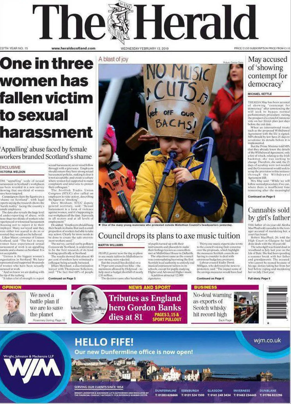 عكس: روزنامه هرالد - اسکاتلند