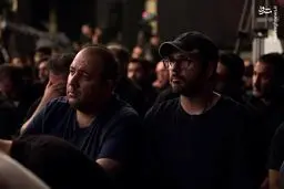 حضور برخی از بازیگران شب ششم محرم در هیئت‌مکتب‌الزهرا / تصاویر