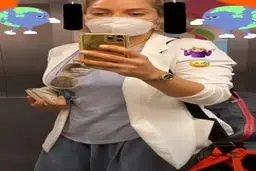 یک تیپ خاص از مهناز افشار + عکس